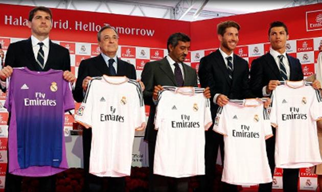 ريال مدريد طيران الامارات